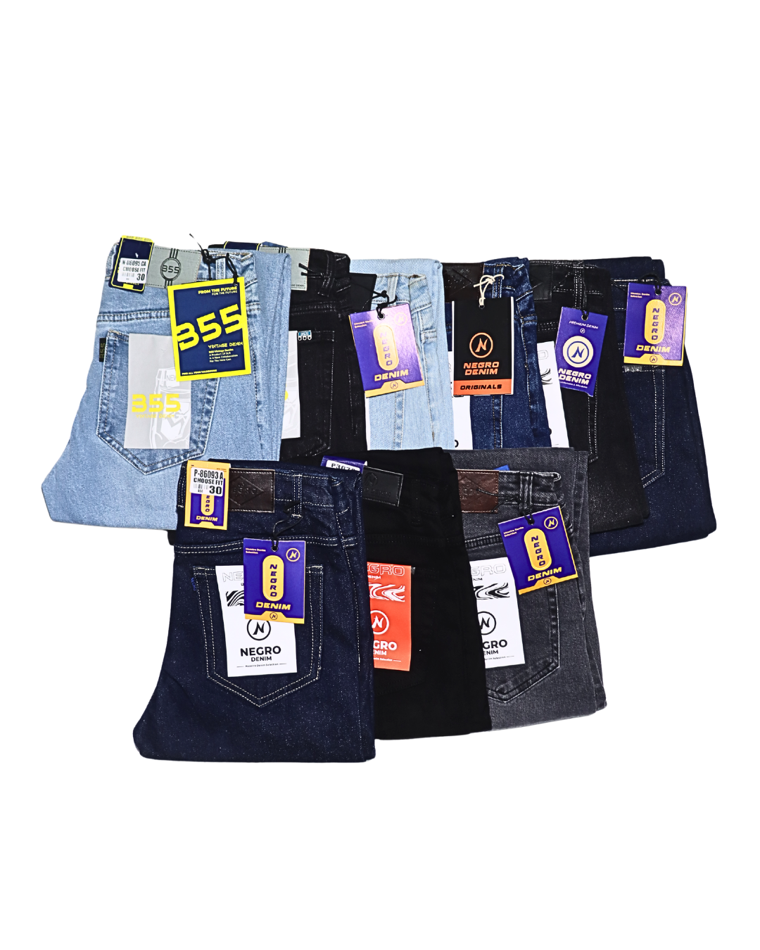 NEGRO DENIM FIT PANT
